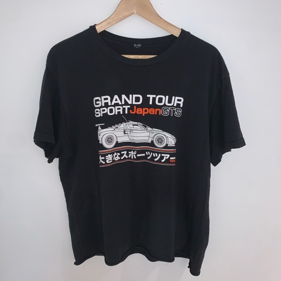 Brandy Melville Tops - Brandy Melville/John Galt black graphic T-shirt